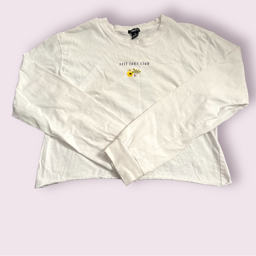 RUE21 Self Love Club Crop Top